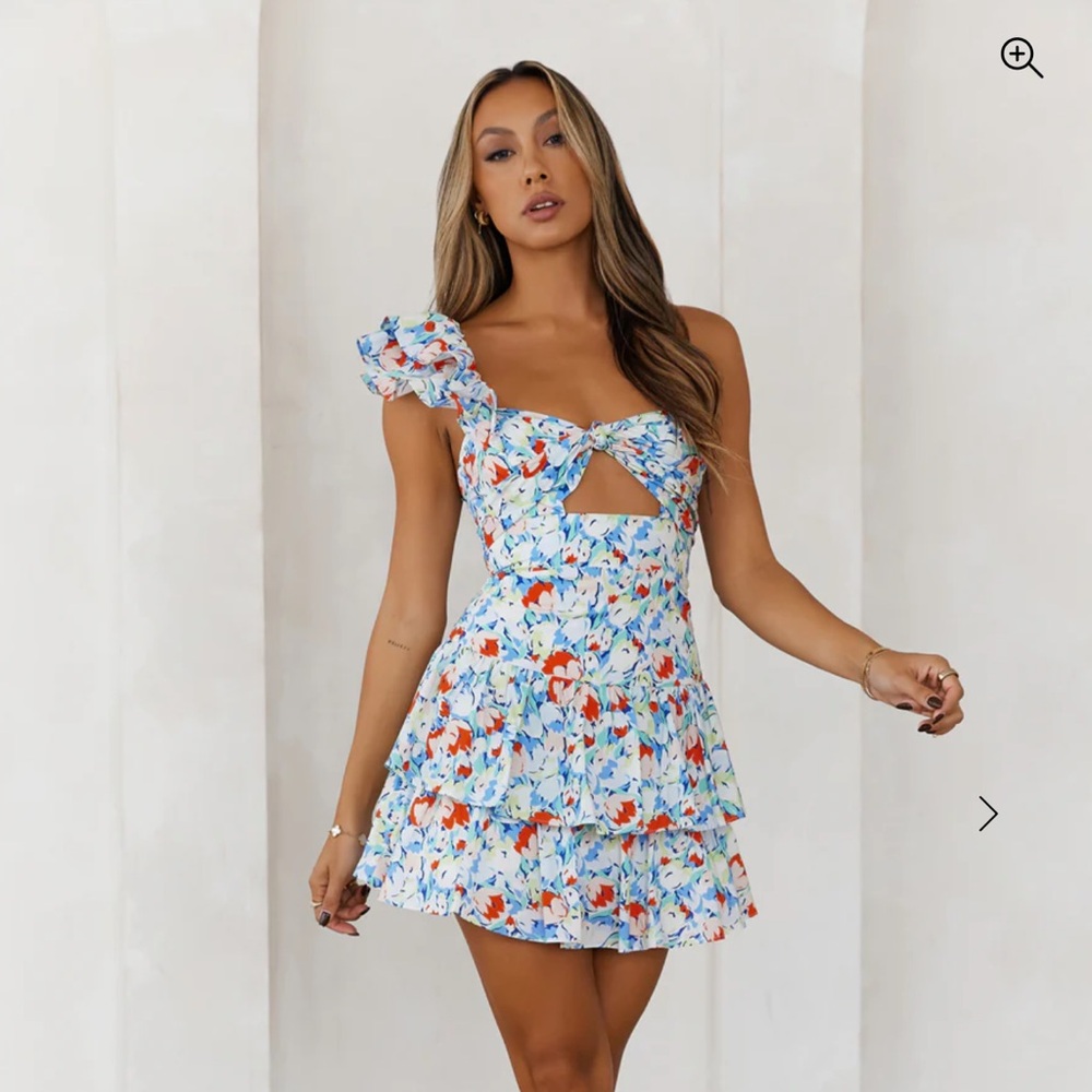 New Floral Print Women's Dress